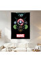 Marvel Wall Cloth Wall Tapestry First Quality Satin Fabric Poster