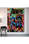 Avengers Wall Covering Tapestry First Quality Satin Fabric Poster - 2