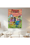 Adventure Time Wall Covering Wall Carpet First Quality Satin Fabric Poster