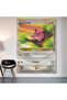 Jigglypuff Pokemon Card Wall Cloth Wall Tapestry First Quality Satin Fabric Poster - 2