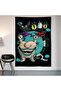 Aaahh Real Monsters Wall Drape Wall Tapestry First Quality Satin Fabric Poster - 2