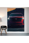 Cadillac Escalade Wall Cloth Wall Tapestry First Quality Satin Fabric Poster - 2