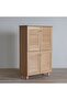Niva 4 Door Shoe Cabinet - Oak L76.8xw33.6xh123.5cm - 4