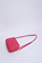 Fuchsia Shk22 Single Zipper Front Pocket Adjustable Cross Strap Women's Mini Urban Shoulder Bag L:16 E:20 - 7