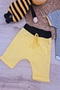 Unisex Baby Bodysuit Set with Cute Bee Figure and 2 Piece Shorts - 4