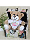 25 cm Happy Birthday Written Flower Bear