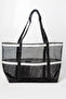 Large Size Beach Bag 55X40 cm 6 Pockets Water and Sand Proof 1 Mesh Handbag - 3
