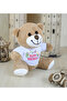 25 cm Happy Birthday Written Flower Bear - 4
