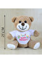 25 cm Happy Birthday Written Flower Bear - 5