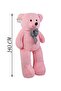 130 Cm Big White Teddy Bear with Bow Tie (100% Domestic) - 4