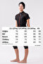 Young Girl's Short Sleeve Semi-Closed Hijab Swimsuit 1904 Black - 3