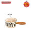 Prime Cream Enamel Wooden Handle Sauce Bowl Milk Bowl 14 cm - 2