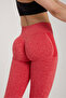 Drop Ruched Hip Shaping Push-Up Sculpting Women's Sports Leggings