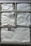 Boxed 100% Organic Cotton Muslin 10 Piece Baby Girl Lace Patterned Fabric Stylish Hospital Discharge Set - 2