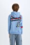 Marvel Avengers Hooded Sweatshirt Boys D4717A8Ns - 6
