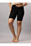 Seamless Maternity Over Belly Support High Waist shorts Panty - Black - 3