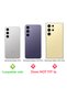 Sam. Compatible Prolens Camera Lens Protector for Galaxy S24 with Diamond Stone Frame, Unbreakable Glass - 7