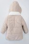 New Season Children's Winter Coat-Mont with Sheepskin Pocket Hood and Leathered Camisole Pompom - 4