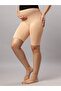 Seamless Maternity Over Belly Support High Waist shorts Panty - Skin - 5
