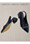Straight Short Heelled Evening Daily Ballet Shoes - 5