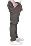Fashion XL Plus Size Men's Pants Gabardine Straight Leg Jogger 21929 Khaki - 2