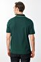 Men's Polo Neck Mercerized T-Shirt N.Green - 4