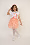 Girls' T-Shirt Skirt Set April 23 October 29 Show Outfit D056 - 3
