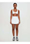 Diver Fabric Shorts Skirt - 5