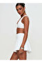 Diver Fabric Shorts Skirt - 4