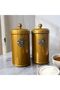 Goldentouch 1 Piece Sugar Jar Gold Stainless Galvanize Special Gold Sugar Storage Jar Spice Jar - 4