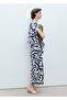 Oversize Patterned Trousers - 2