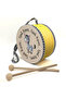 Donkey Cub Printed Leather Toy Children's Drum Yellow (2-5 Years Old)