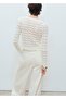 Crochet Cardigan with Vine Details - 4