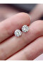 316L Surgical Steel Zircon Solitaire Unisex Earrings 6mm