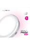 مصباح أمامي LED 15 وات 6500 كلفن دائري 167 × 62 سم - 2
