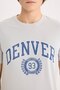 100% Cotton Regular Fit Crew Neck Printed Short Sleeve T-Shirt D5576Ax25Sp - 4