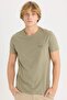 100% Cotton Slim Fit Slim Fit Crew Neck Printed Short Sleeve T-Shirt D5567Ax25Sp