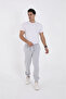 Three Thread Gray Unisex Winter Sweatpants