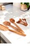4-Piece Kitchen Set - Spoon & Spatula Set - Spoon Set - Wooden Spoon Set - Wooden Spoon - 4