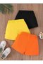 Fun Printed 100% Cotton Children's Shorts 3-Pack - 2