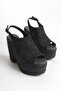 Genuine Leather High Heel Sandals 33-34-35-41-42 Size