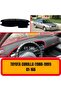 Toyota Corolla (1988-1991) Front Chest Console Protection Cover Carpet Protector Panel - 8