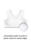 95% Cotton Girls' Lycra Combed Cotton Thick Strap Padded Training Bra Set of 6 / Half Tank Top - 2