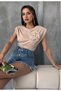Timeless Style Blouse Elevating the Stone Rose Detailed Style - 2