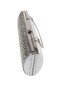 Silver Evening Bag with Stones. Clutch Silver Stone Evening Bag. Evening Dress Bag Silver. Silver Evening Dress Bag. - 7