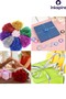 White Raffia 1 Piece 200 Meters Colorful Flat Ribbon 8 mm Plastic Balloon String Balloon Ornament Ribbon Gift - 7