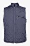 Micro Pattern Work Vest Double Pocket Winter Inner Wear Protective Coat Vest Men's