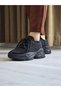 Melinta Black Color Stone Knitwear Women's Sneaker - 5