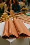 Kraft Red Bloomer Line Wrapping Paper 10 Pieces 70X100Cm Gift Wrapping Gift Paper