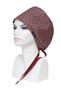 Standard Size Cherry Patterned Smoked Surgical Bonnet Doctor Nurse Healthcare Hospital Bonnet - 2